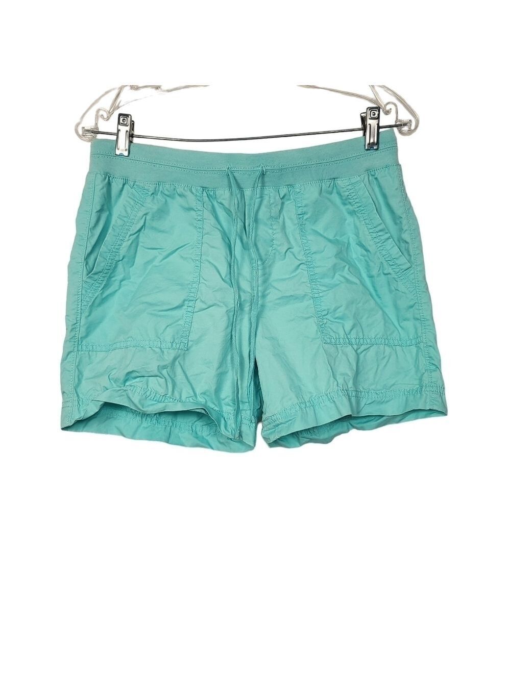Talbots Aqua Drawstrings Casual Shorts 4